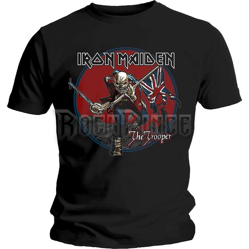 Iron Maiden - Trooper Red Sky - unisex póló - IMTEE71MB