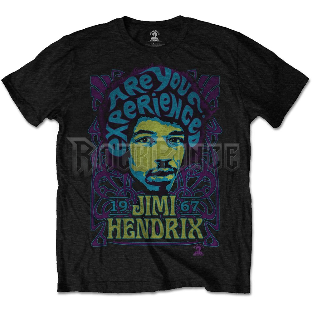 Jimi Hendrix - Experienced - unisex póló - JHXTS10MB