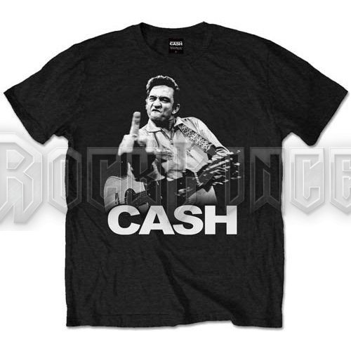 Johnny Cash - Finger - unisex póló - JCTS01