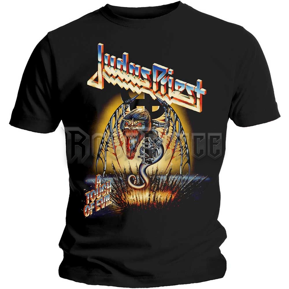 Judas Priest - Touch of Evil - unisex póló - JPTEE15MB