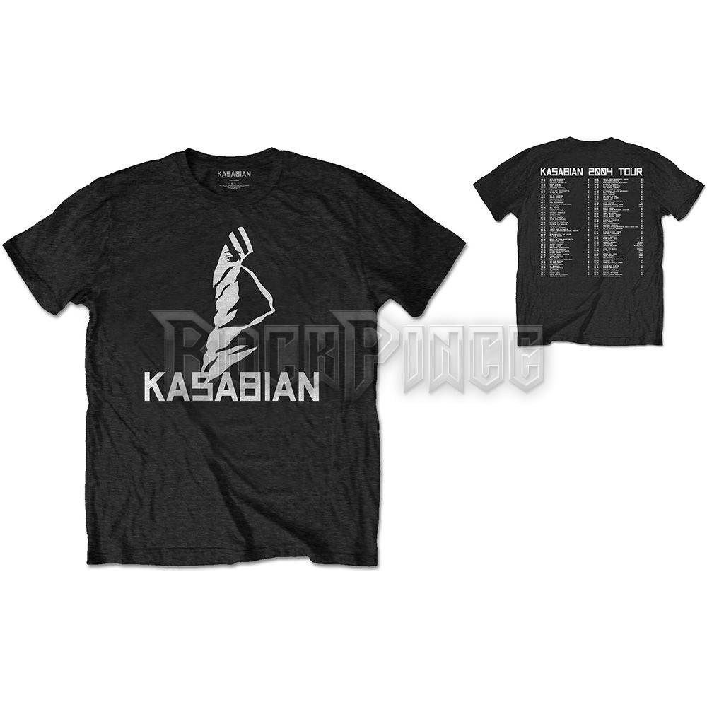 Kasabian - Ultra Face 2004 Tour - unisex póló - KASTTRTW01MB
