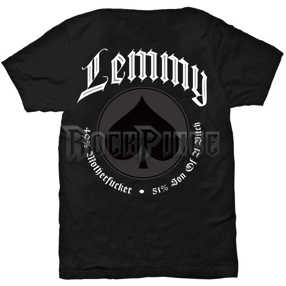 Lemmy - Pointing Photo - unisex póló - LEMTS05MB