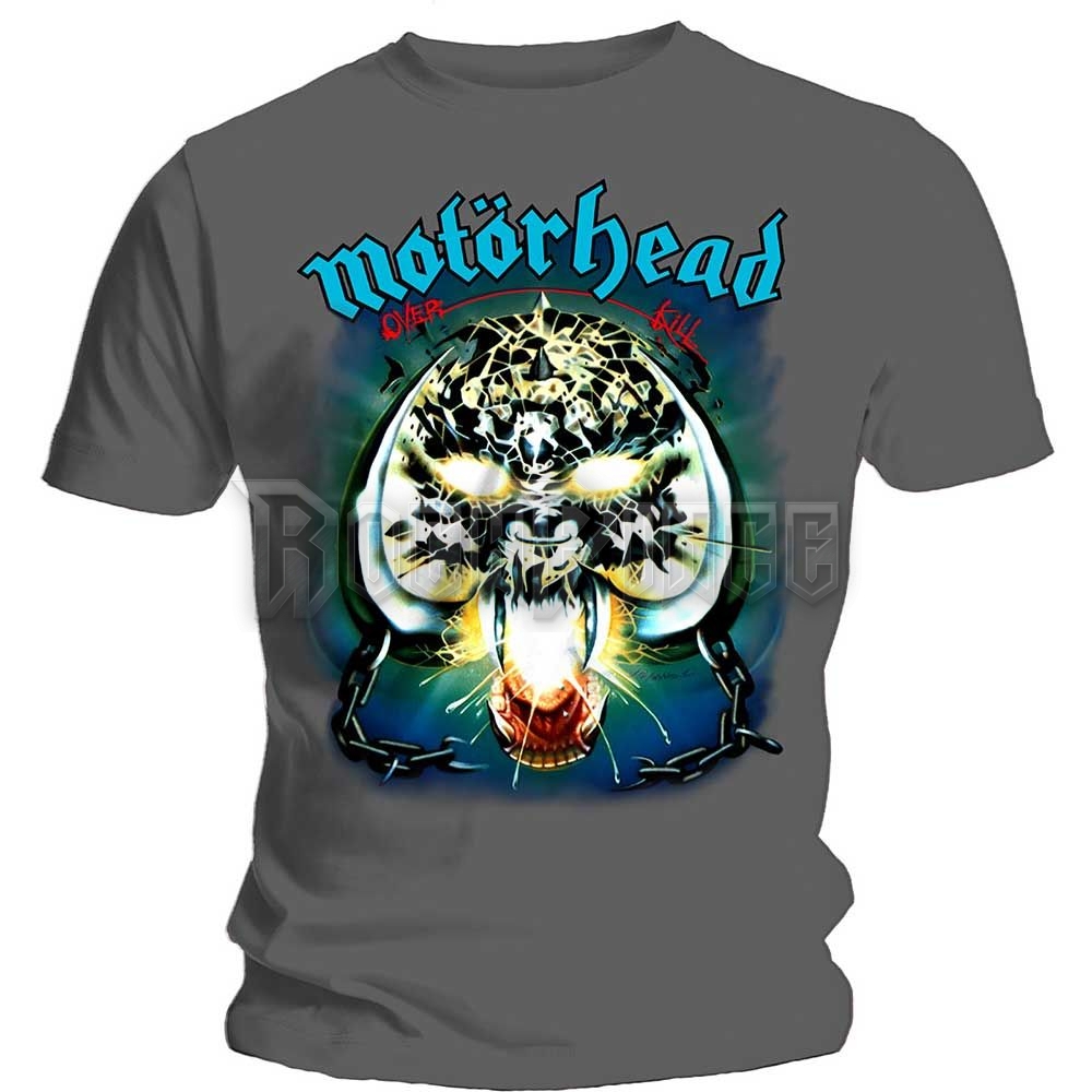 Motörhead - Overkill - unisex póló - MHEADTEE04MG