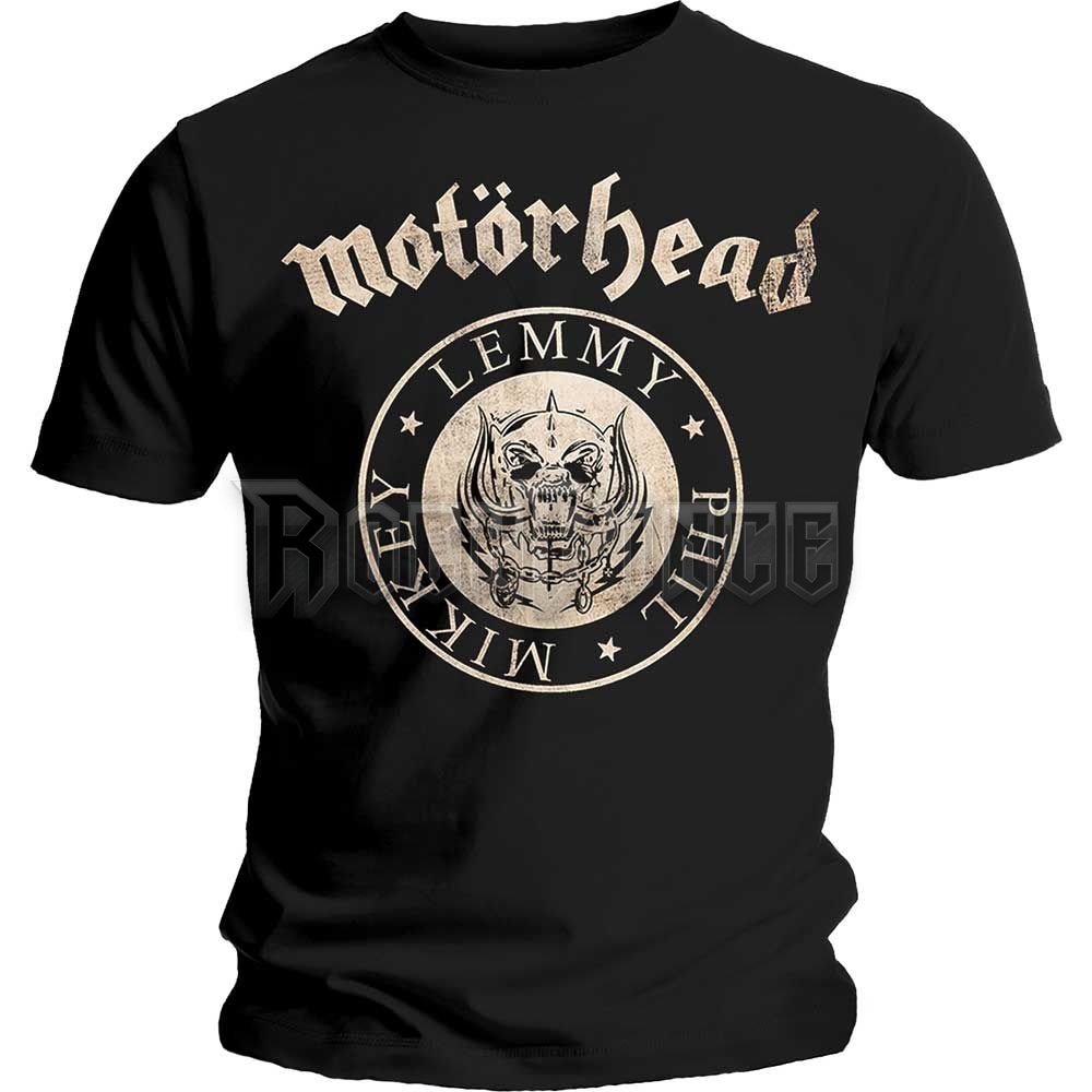 Motörhead - Undercover Seal Newsprint - unisex póló - MHEADTEE50MB