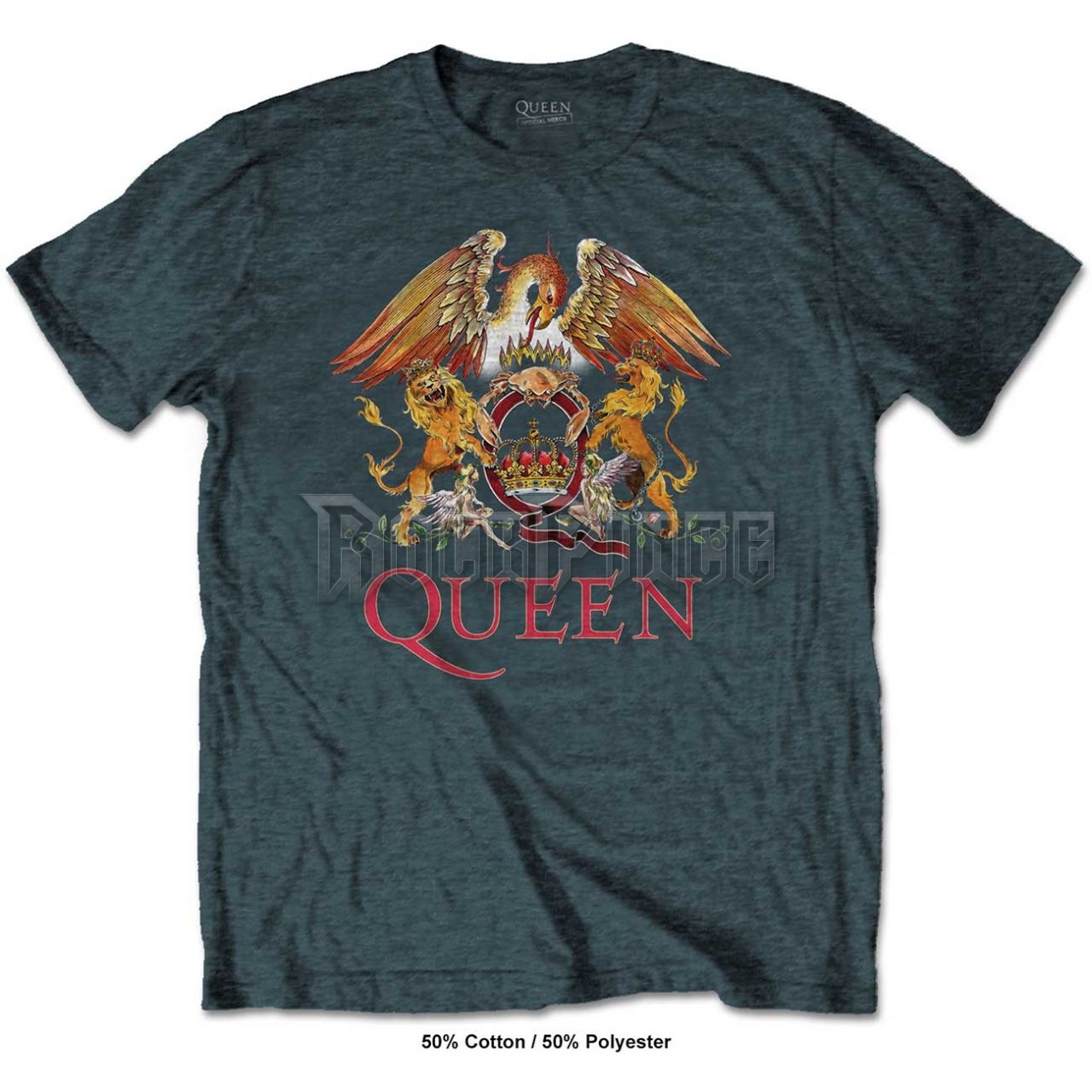 Queen - Classic Crest - unisex póló - QUTS03MH