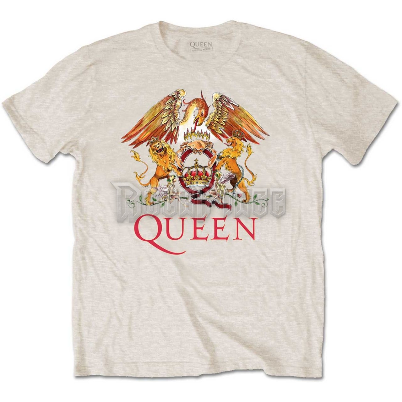 Queen - Classic Crest - unisex póló - QUTS03MS