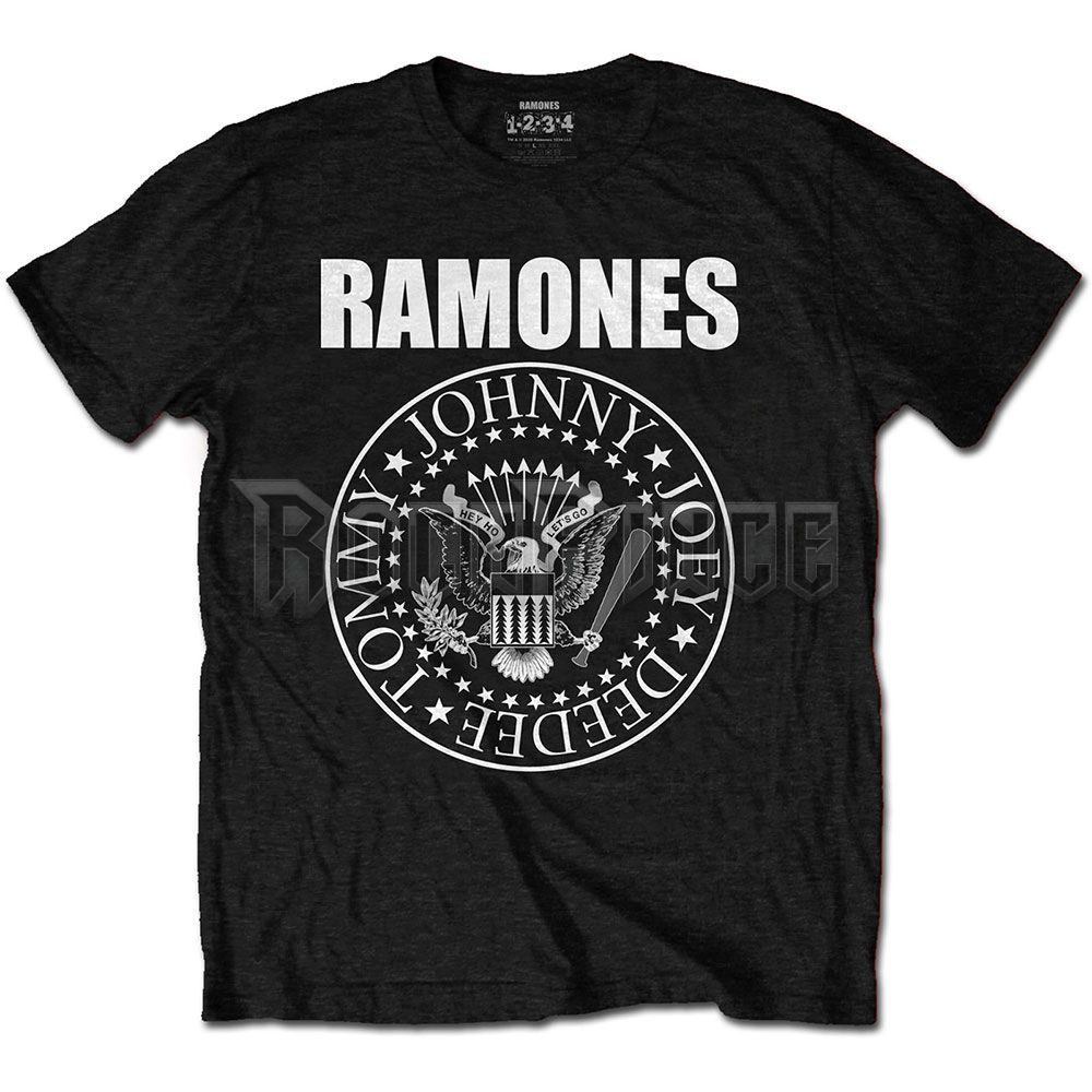Ramones - Presidential Seal - unisex póló - RATS01MB