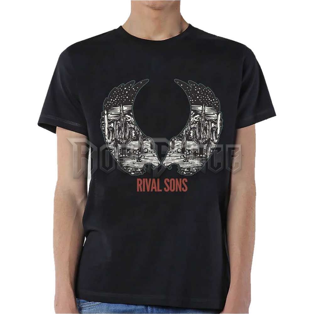 Rival Sons - Desert Wings - unisex póló - RVSOTEE02MB
