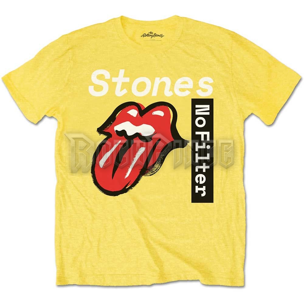 The Rolling Stones - No Filter Text - unisex póló - RSTS98MY