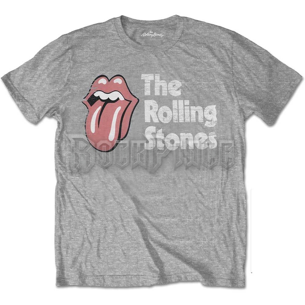 The Rolling Stones - Scratched Logo - unisex póló - RSTS89MG