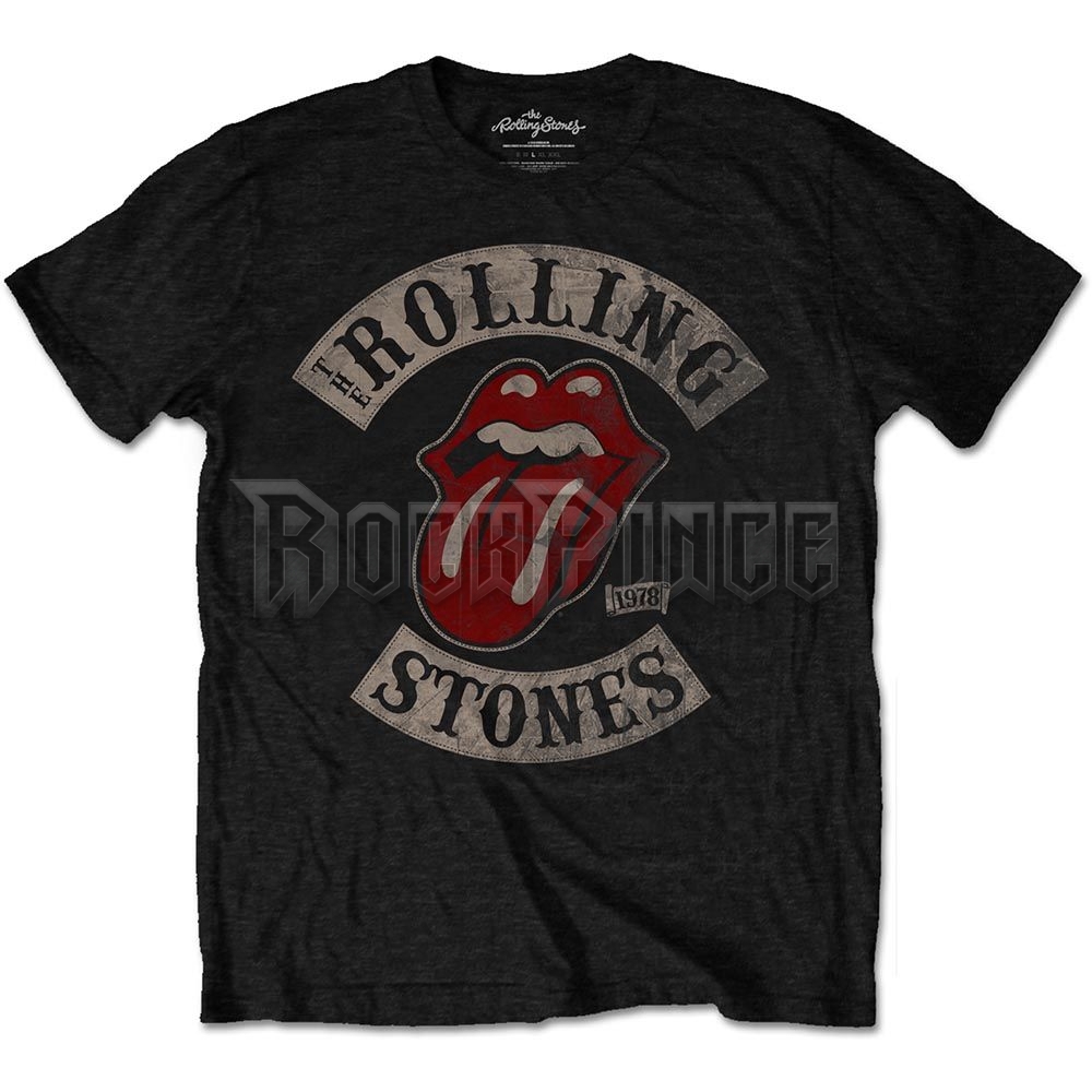 The Rolling Stones - Tour 1978 - unisex póló - RSTS52MB