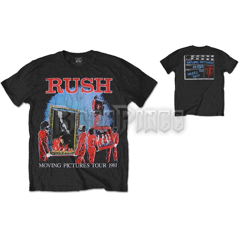 Rush - 1981 Tour - unisex póló - RUSHTTRTW01MB