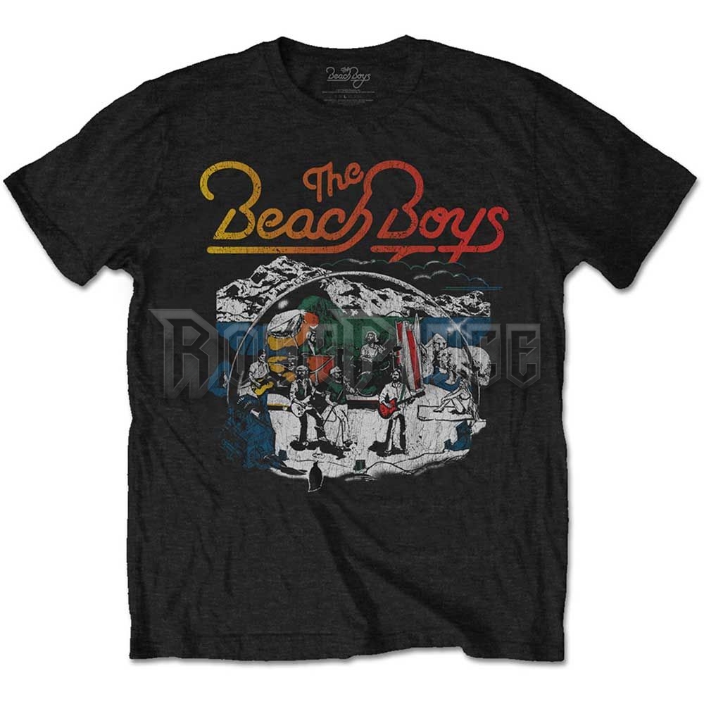 The Beach Boys - Live Drawing - unisex póló - BBTS05MB