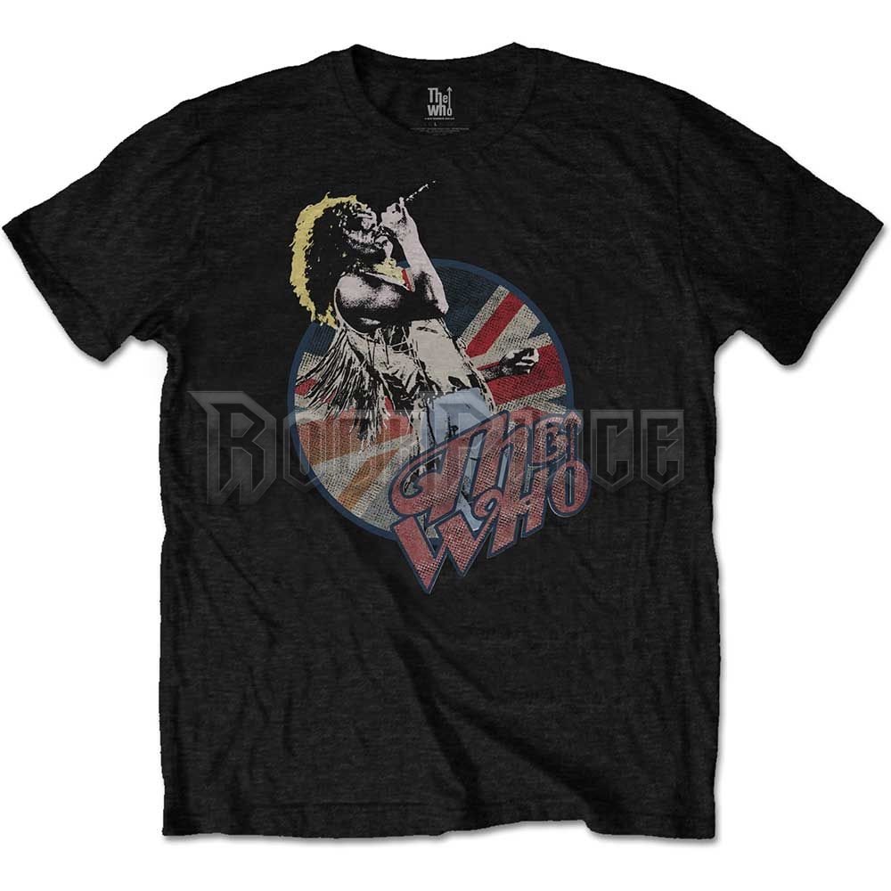 The Who - Roger Vintage Pose - unisex póló - WHOTEE33MB