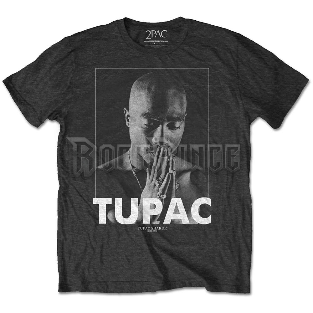 Tupac - Praying - unisex póló - 2PACTS01MC