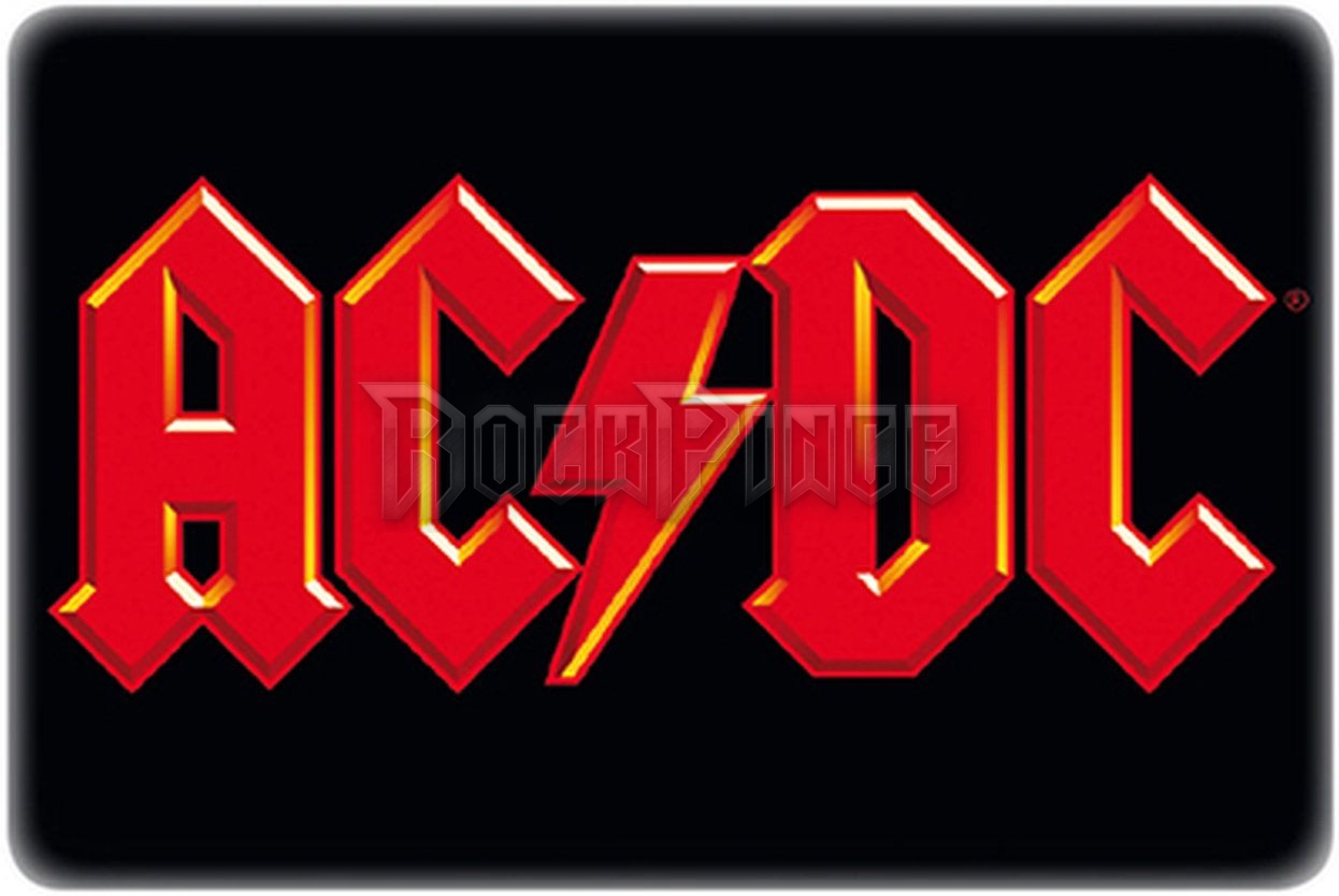 AC/DC - LOGO - Dombornyomott bádoglemez falikép - TSAC1