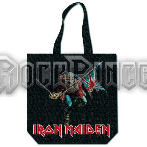 Iron Maiden - Trooper - zenekaros vászontáska (cipzárral) - IMTOTE01