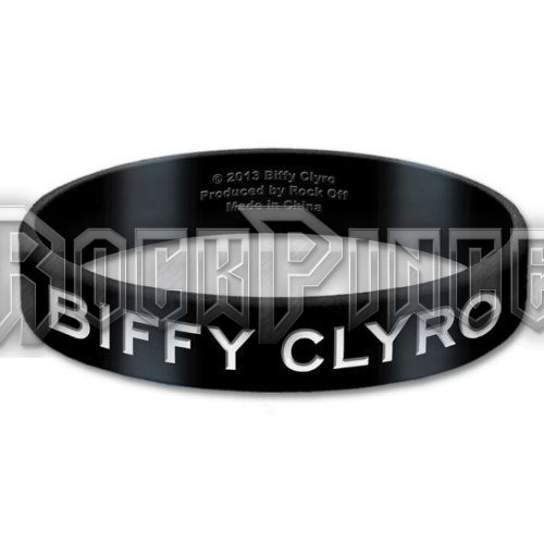 Biffy Clyro - Logo - szilikon karkötő - BCGUM01