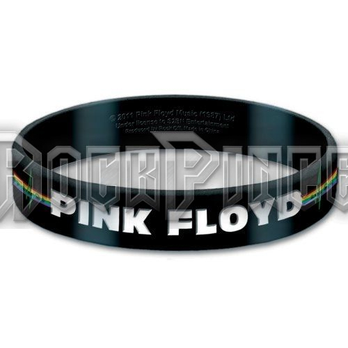 Pink Floyd - Logo & Pulse - szilikon karkötő - PFGUM01