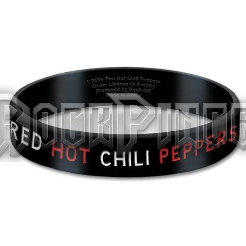 Red Hot Chili Peppers - Logo - szilikon karkötő - RHCPGUM01
