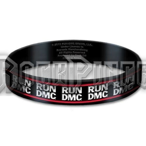 Run DMC - Logo - szilikon karkötő - RDMCGUM01