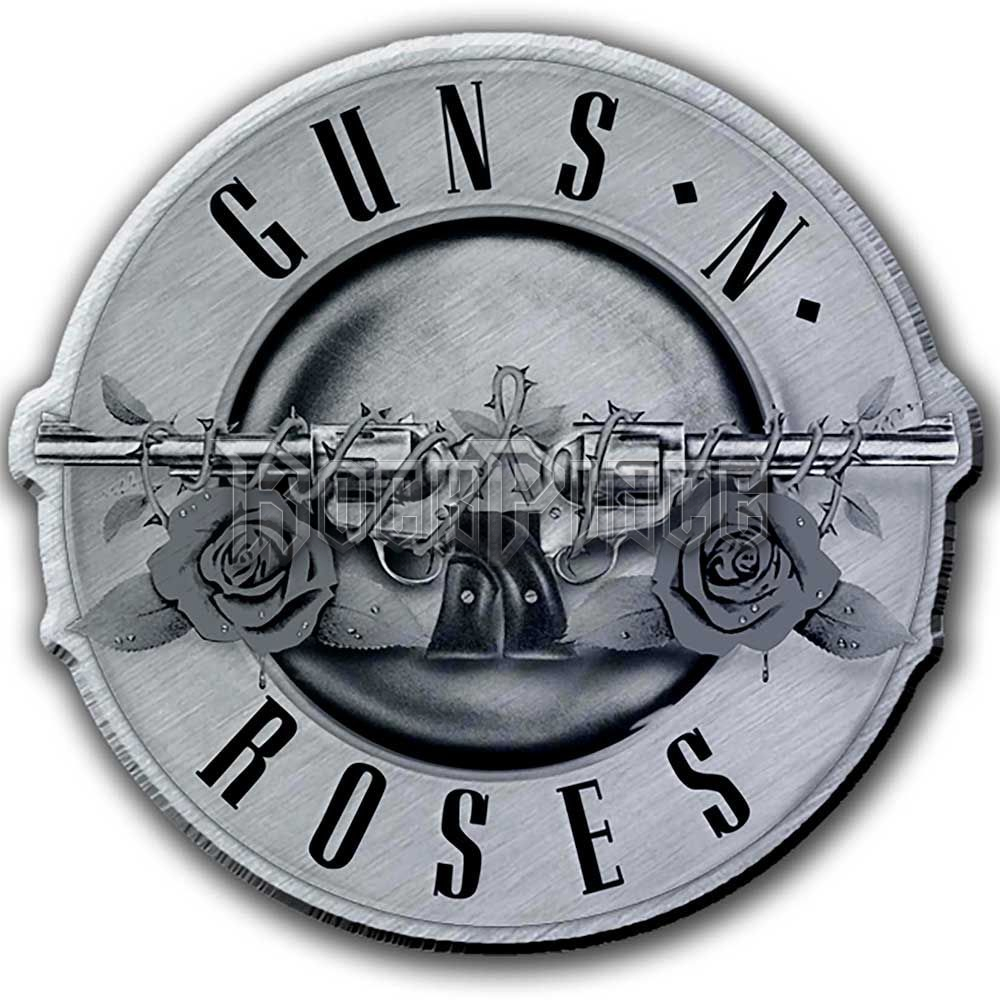 Guns N' Roses: Bullet Logo - kitűző / fémjelvény - PB008