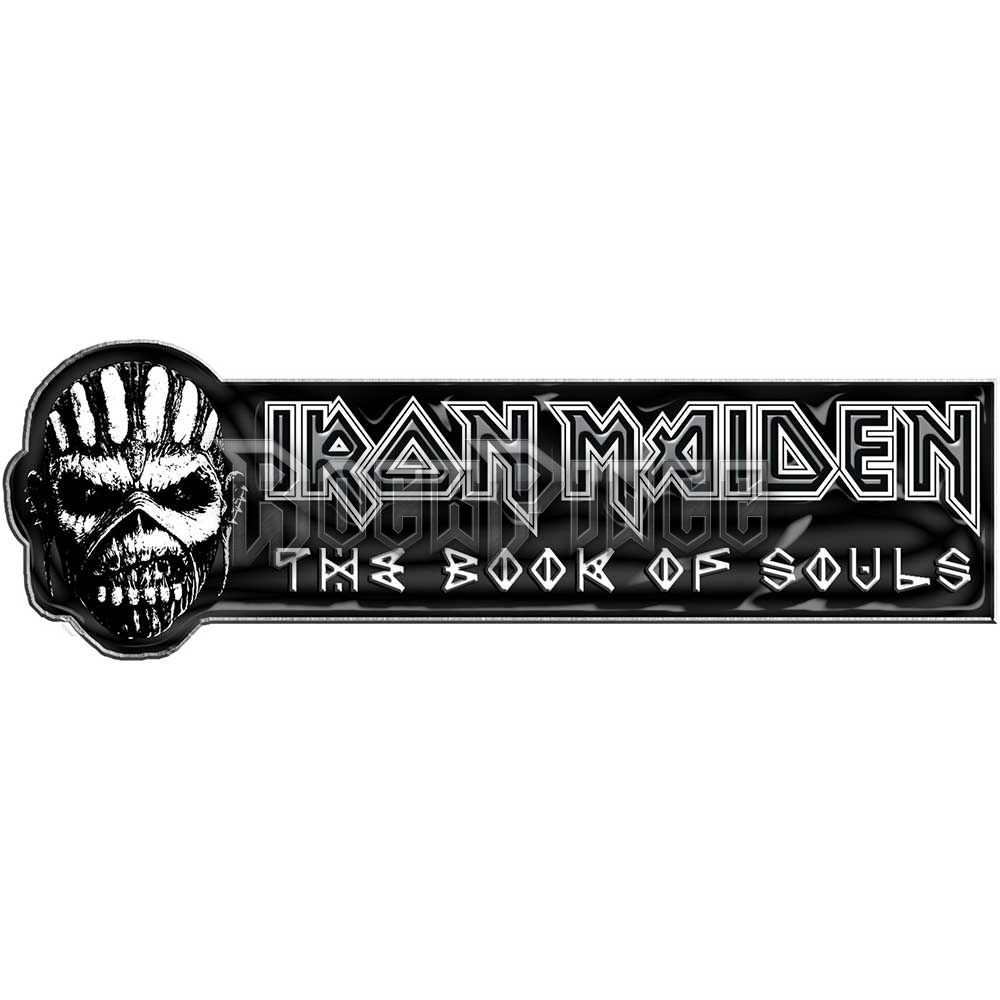 Iron Maiden: Book of Souls - kitűző / fémjelvény - PB011