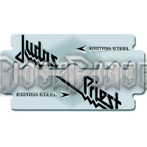 Judas Priest: British Steel - Kitűző / Fémjelvény - JPPIN01
