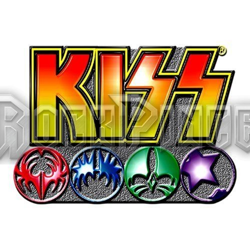 KISS: Logo & Icons - Kitűző / Fémjelvény - KISSPIN06