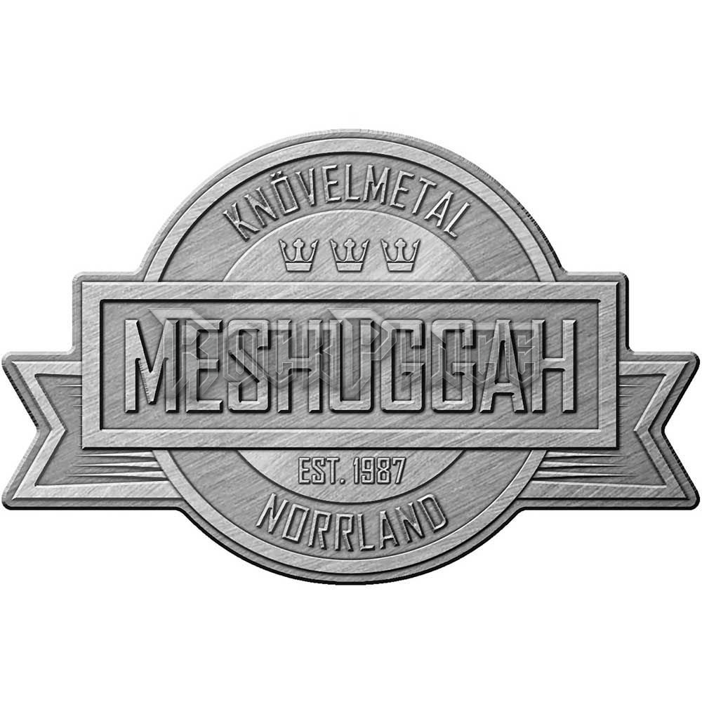 Meshuggah: Crest - kitűző / fémjelvény - PB013