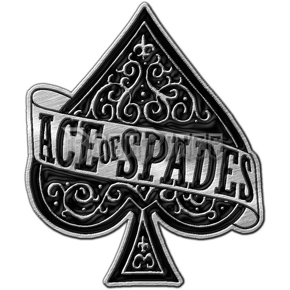 Motörhead: Ace of Spades - kitűző / fémjelvény - PB017