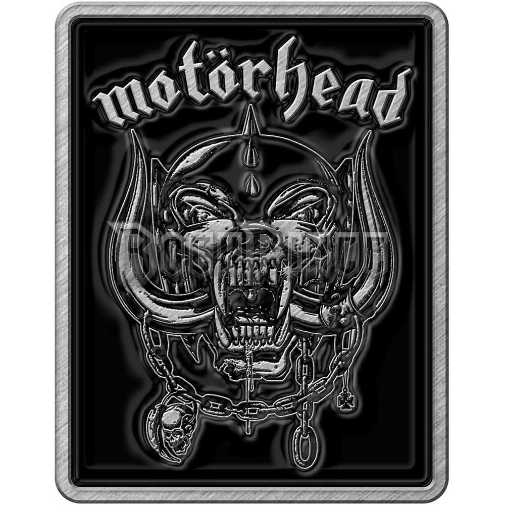Motörhead: Logo & War Pig - kitűző / fémjelvény - PB014