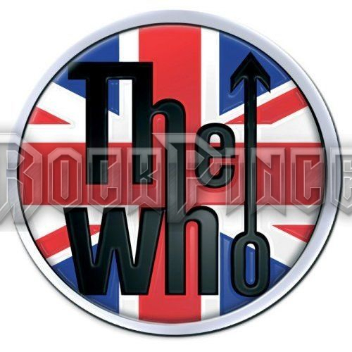 The Who: Union Jack - Kitűző / Fémjelvény - WHOPIN04