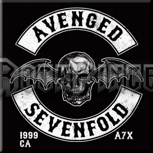Avenged Sevenfold: Death Bat Crest - hűtőmágnes - ASMAG01