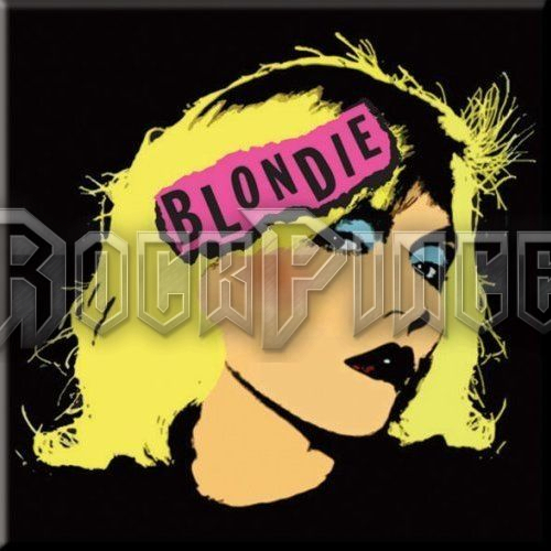 Blondie: Punk Logo - hűtőmágnes - BLDMAG03