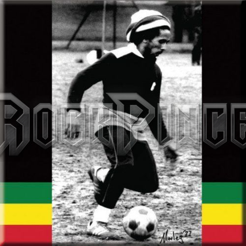 Bob Marley: Soccer - hűtőmágnes - BMAMAG05