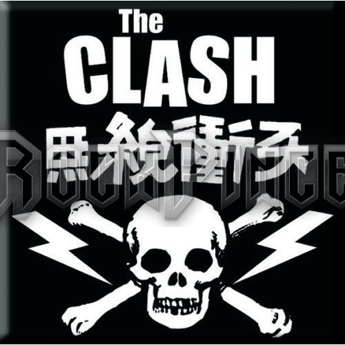 The Clash: Skull & Crossbones - hűtőmágnes - CLMAG01
