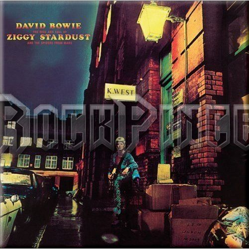David Bowie: Ziggy Stardust - hűtőmágnes - BOWMAG02