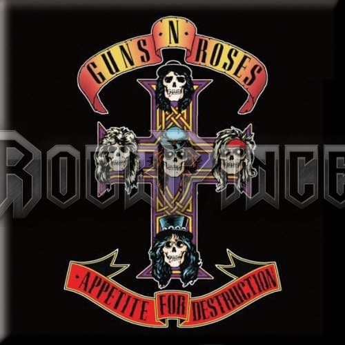 Guns N' Roses: Appetite - hűtőmágnes - GNRMAG01