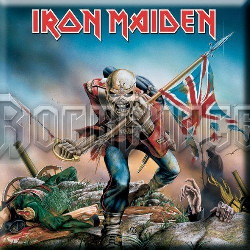 Iron Maiden: The Trooper - hűtőmágnes - IMMAG01