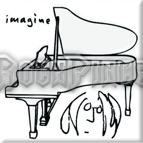 John Lennon: Imagine - hűtőmágnes - JLMAG18