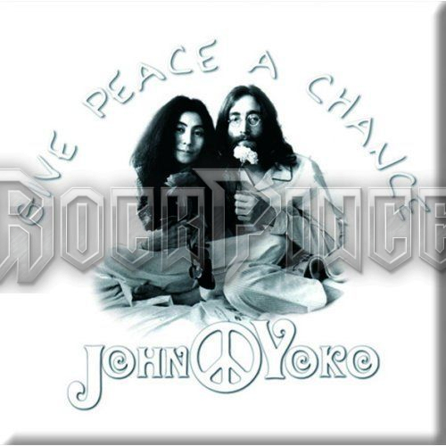 John Lennon: Peace - hűtőmágnes - JLMAG05