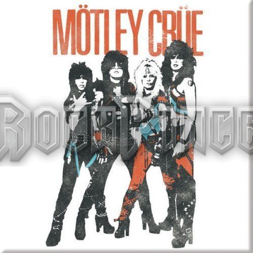 Mötley Crüe: Vintage World Tour - hűtőmágnes - MOTMAG03