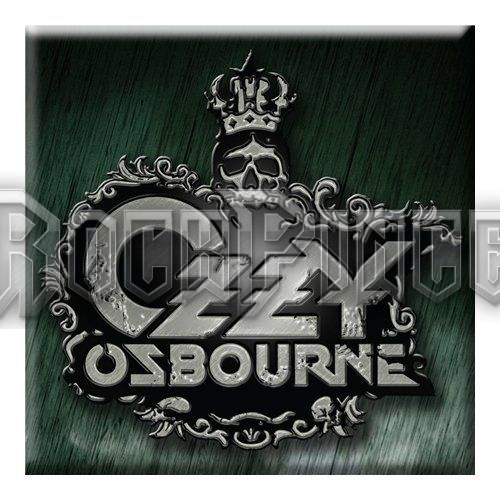 Ozzy Osbourne: Crest Logo - hűtőmágnes - OZZMAG01