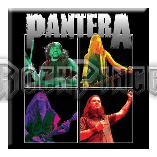 Pantera: Band Photo - hűtőmágnes - PANTMAG03