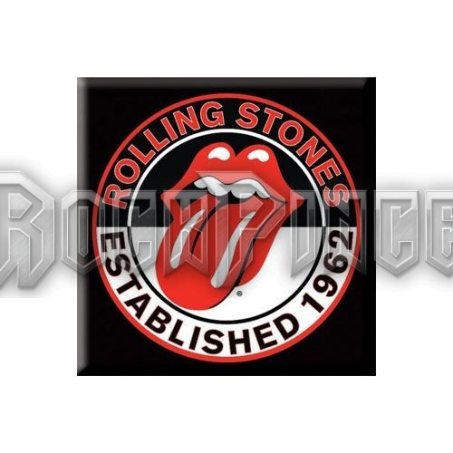 The Rolling Stones: Est. 1962 - hűtőmágnes - RSMAG003