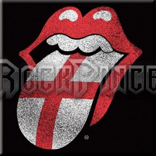 The Rolling Stones: Tongue England - hűtőmágnes - RSMAG08