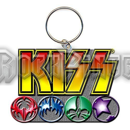 KISS - Logo & Icons - kulcstartó - KISSKEY08