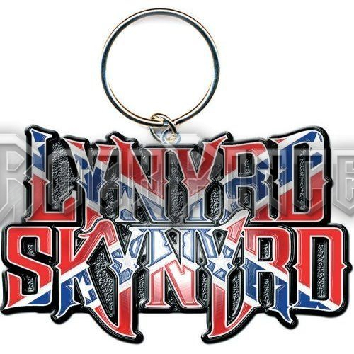Lynyrd Skynyrd - Flag Logo - kulcstartó - LSKEY02