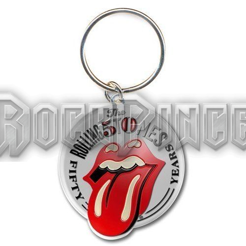 The Rolling Stones - 50th Anniversary - kulcstartó - RSKEY02